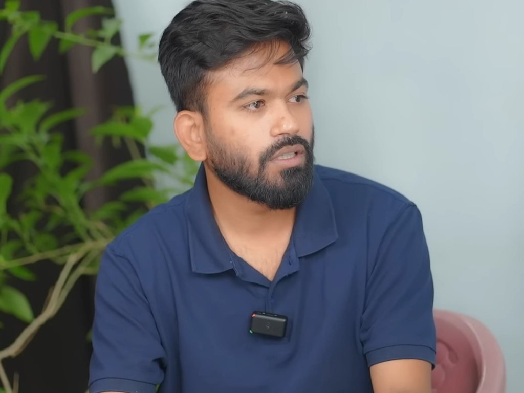 Cockroach Janta Party founder Abhijeet Dipke during an interview