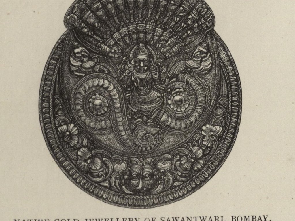 Traditional Indian gold jewellery