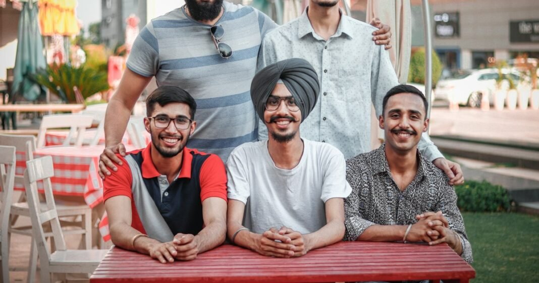 Indian startup founders posing together