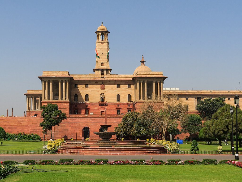 Secretariat building in New Delhi