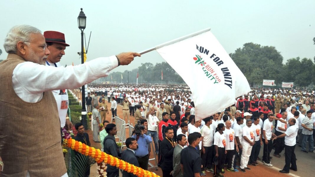 Run for Unity flag-off on Rashtriya Ekta Diwas
