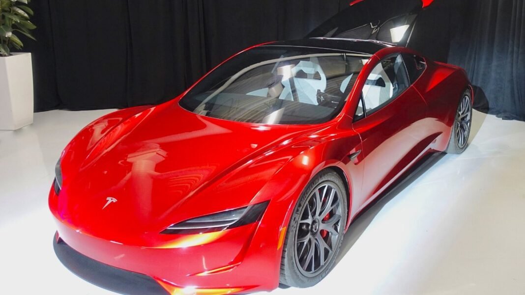 Tesla Roadster unveiled with air thrusters: trims, claims, deposits and the ‘flying car’ debate
